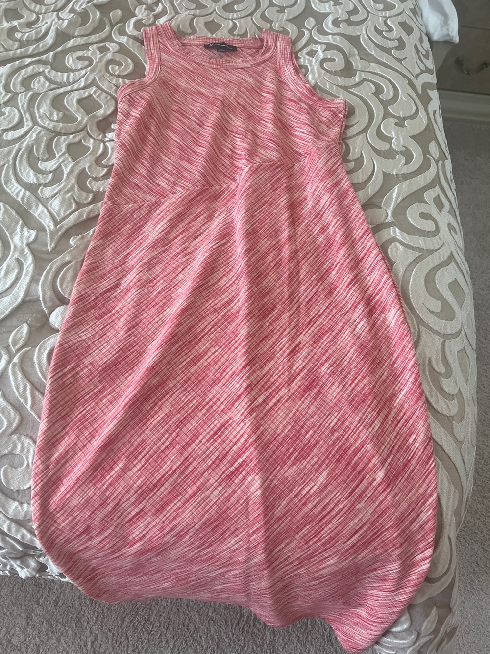 INC International Concepts Pink Striped Maxi Dress
